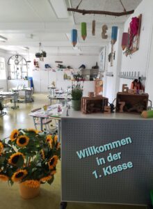 Klassenraum in der Filiale
