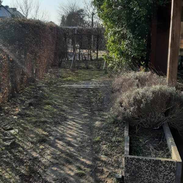 Foto Durchgang Kiekemaler Schulgarten neben der Villa Kiekemal